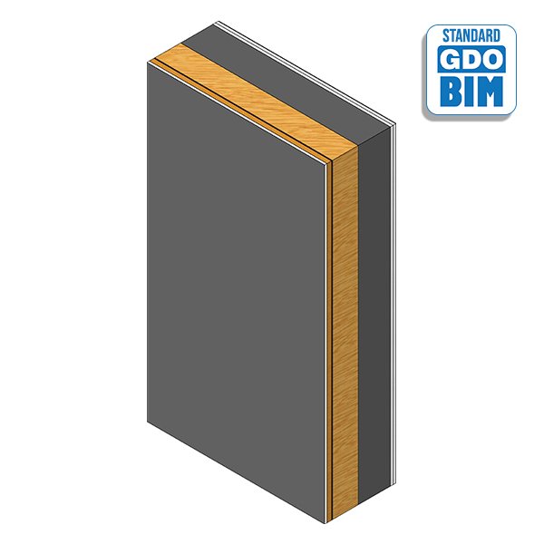 bim object build in wood Exterio