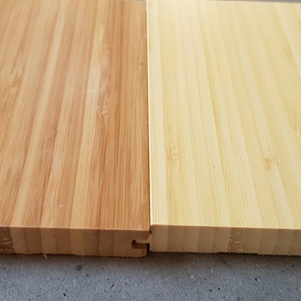 BIM de Tarima de madera maciza - Bambú formato vertical machihembrado, 960x96mm ANFP
